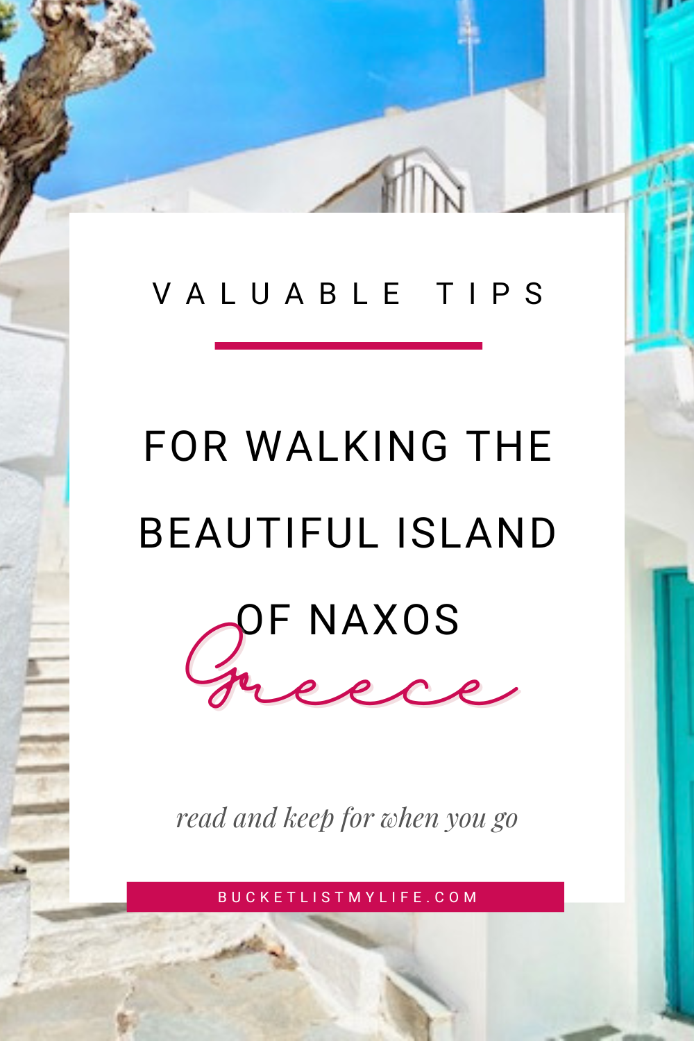Hiking in Naxos: Best Way to Discover this Lush Island