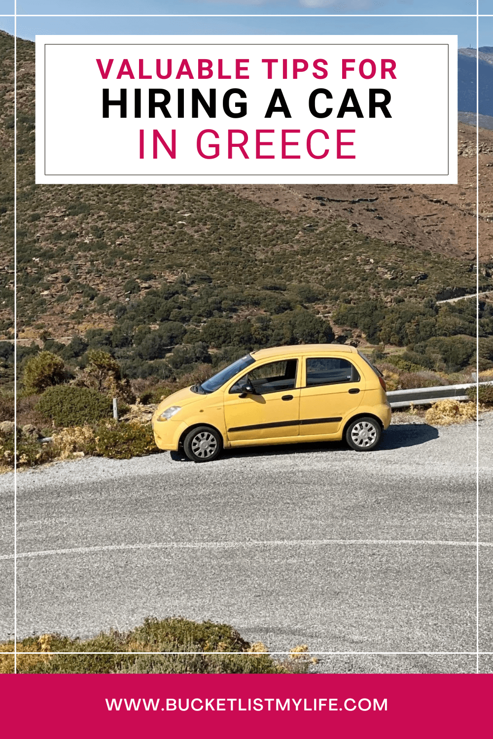 Hiring a Car in Greece: Valuable Tips for a Smooth Rental Experience