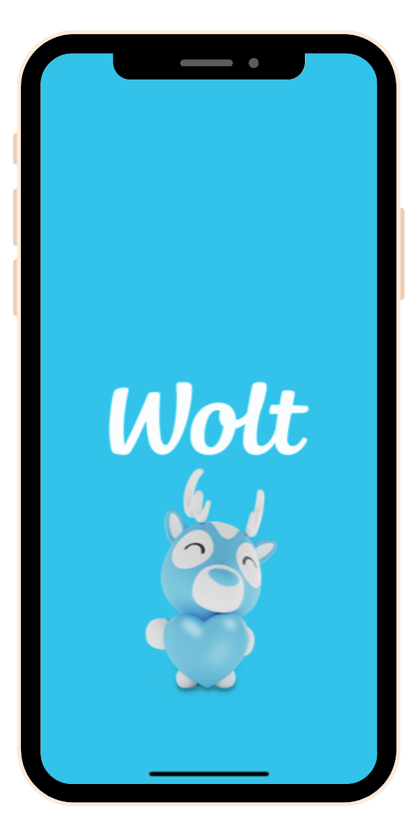 Wolt app screenshot
