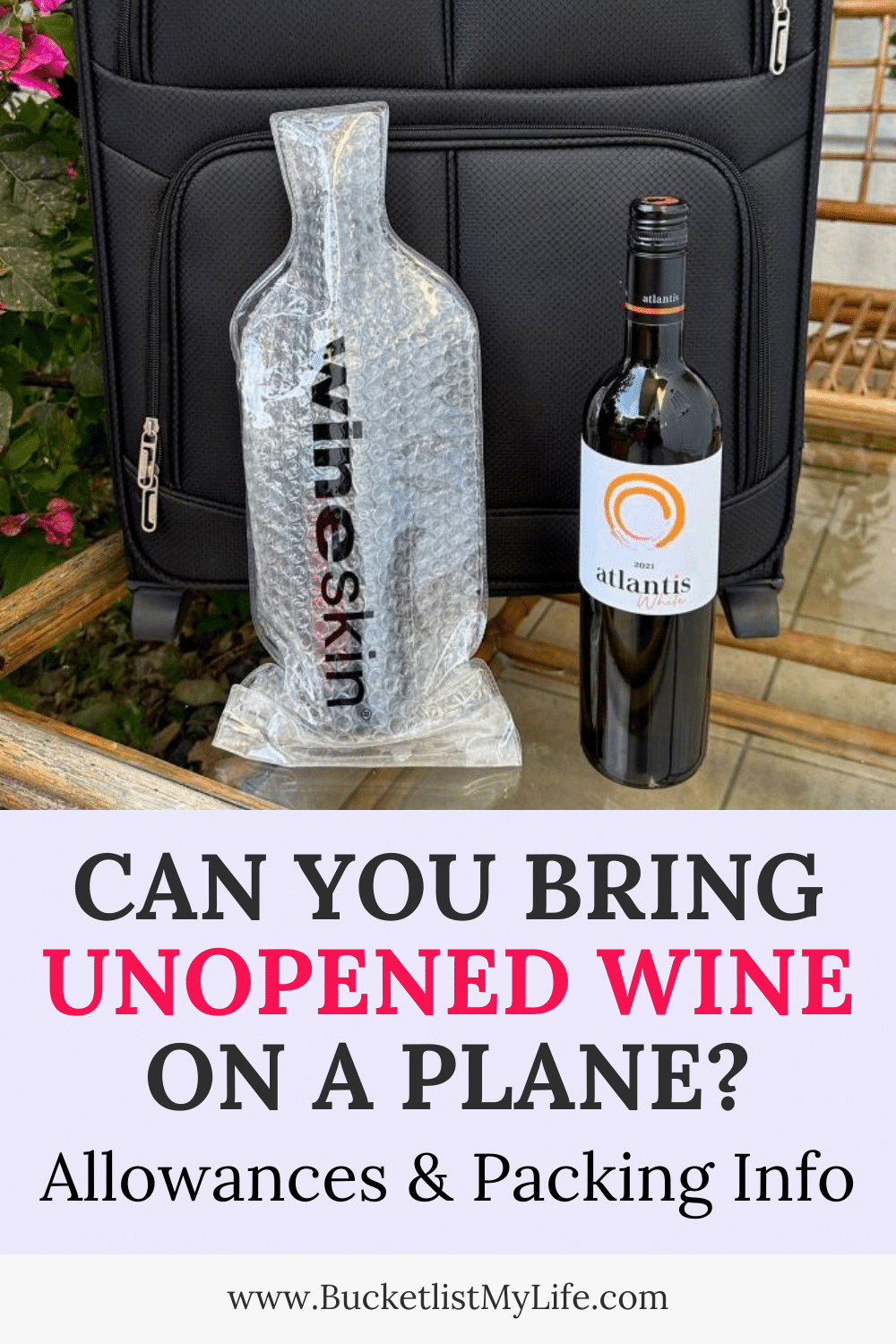 Can You Bring Unopened Wine on a Plane? How-to Guide
