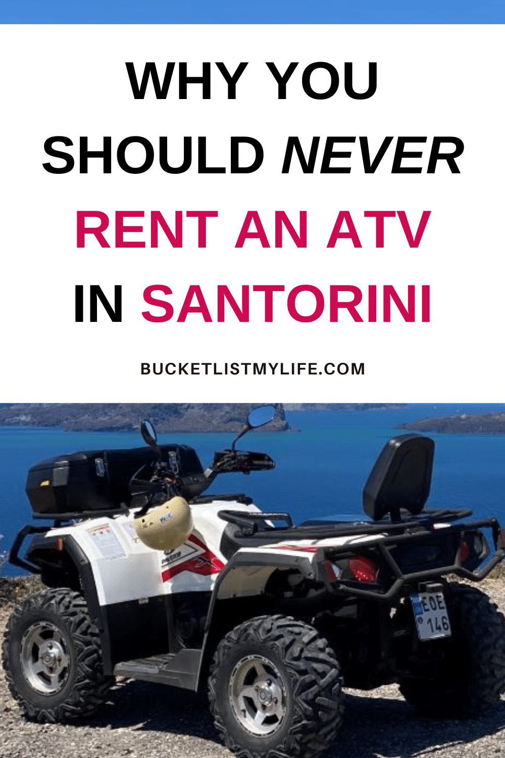 Should I Rent an ATV in Santorini (Or Any Island)?